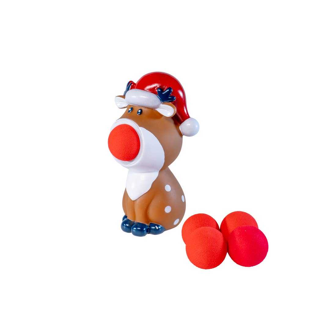 Reindeer Ball Popper Bonjour Fete Party Supplies Stocking Stuffers & Holiday Party Favors