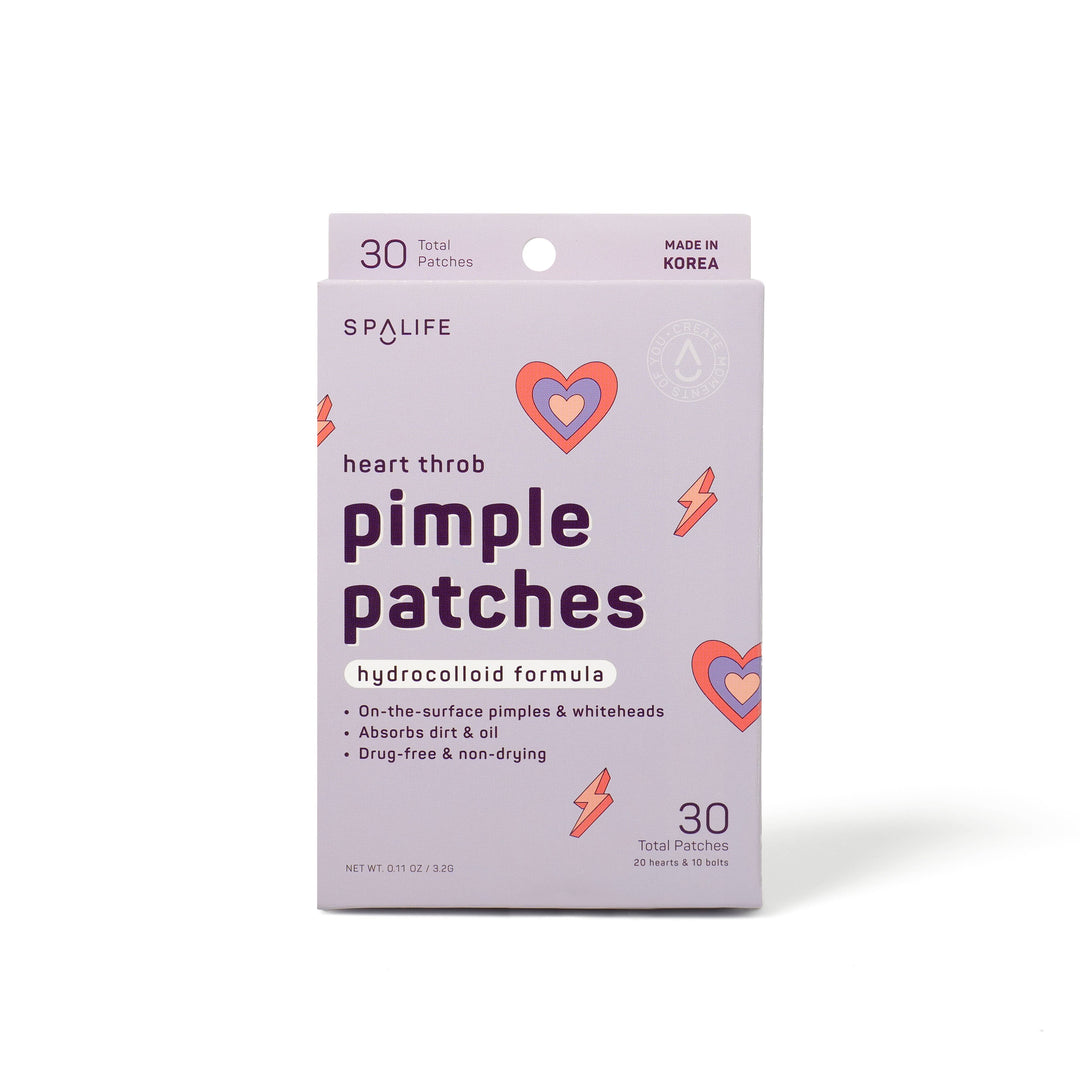 HEART SHAPED PIMPLE PATCHES My Spa Life HEART SHAPED PIMPLE PATCHES Bonjour Fete - Party Supplies