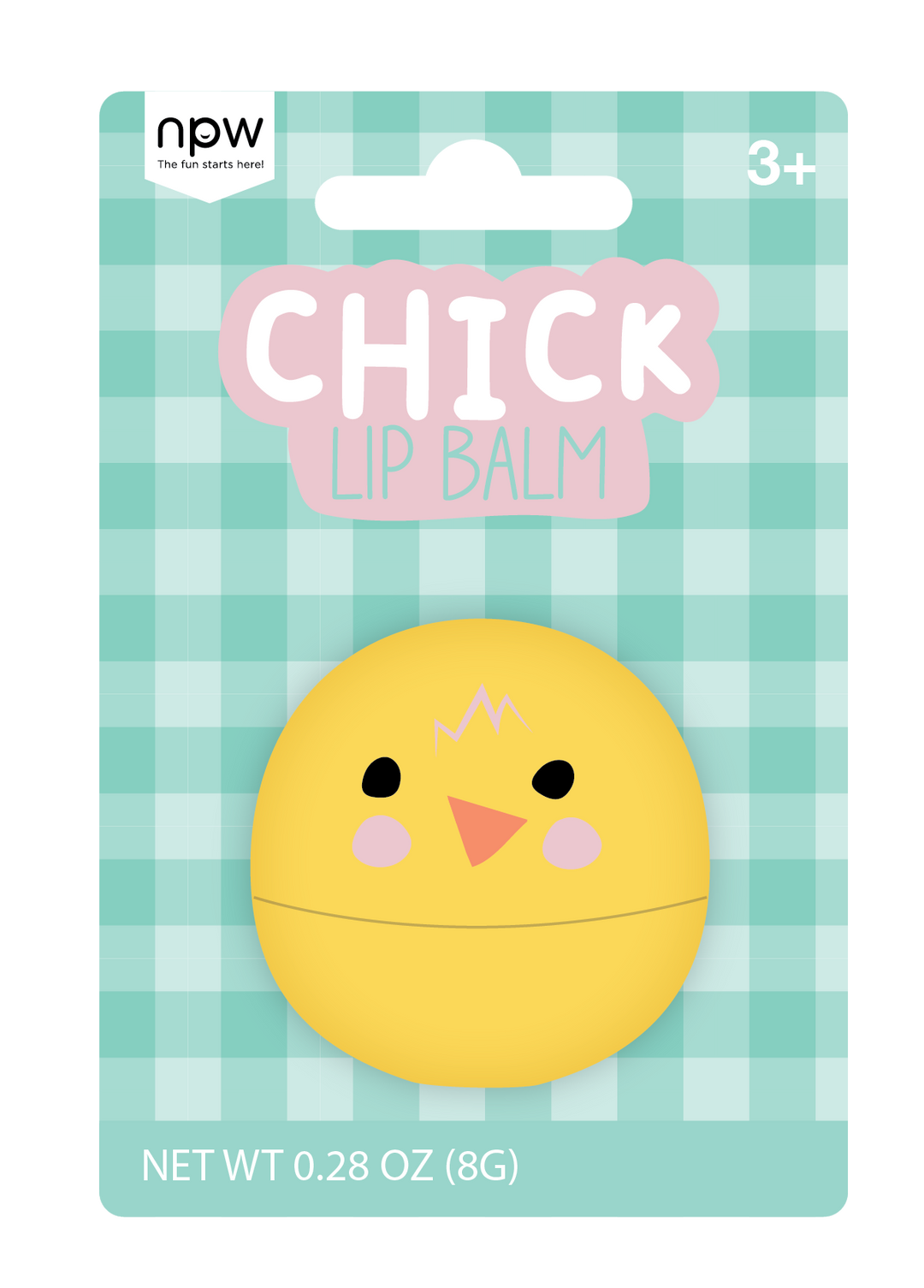 CHICK LIP BALM NPW Easter Gifts & Basket Fillers CHICK LIP BALM Bonjour Fete - Party Supplies