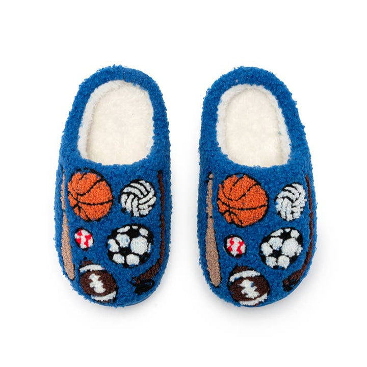 Indoor / Outdoor Slippers - Kids - Sports Equipment - Blue: LITTLE KIDS 9-12 Living Royal Indoor / Outdoor Slippers - Kids - Sports Equipment - Blue: LITTLE KIDS 9-12 Bonjour Fete - Party Supplies