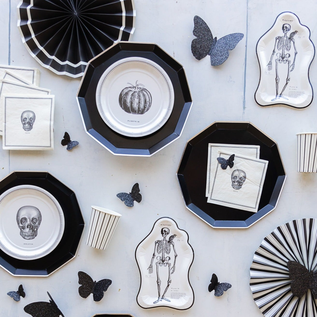 Halloween plate outlet set