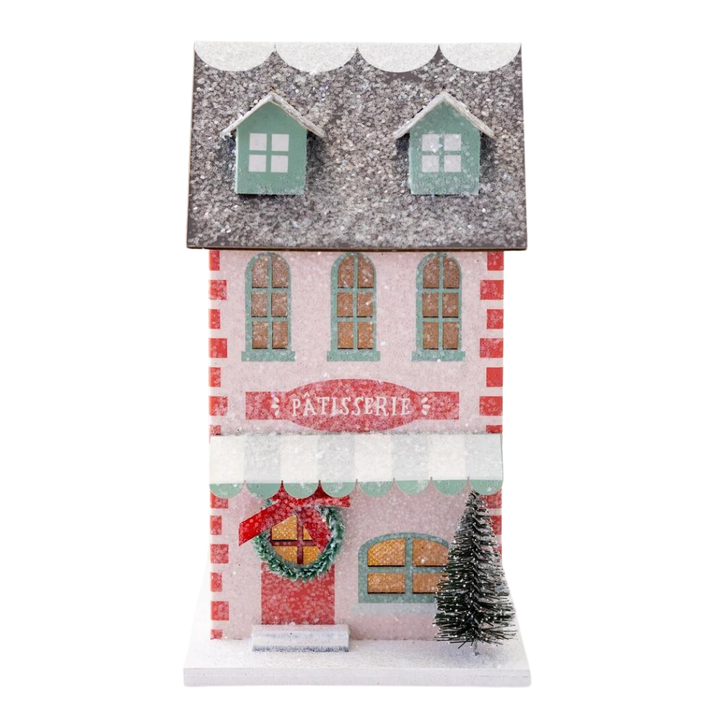 CHRISTMAS VILLAGE PAPER BAKERY My Mind’s Eye 0 Faire Bonjour Fete - Party Supplies