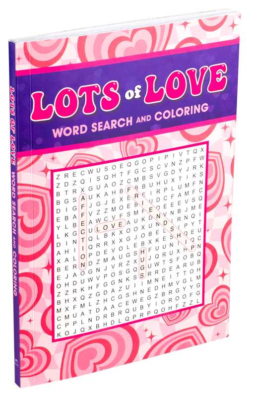 Lots of Love Word Search and Coloring by Editors of Thunder Bay Press: Paperback; 120 pages / English Simon & Schuster Lots of Love Word Search and Coloring by Editors of Thunder Bay Press: Paperback; 120 pages / English Bonjour Fete - Party Supplies