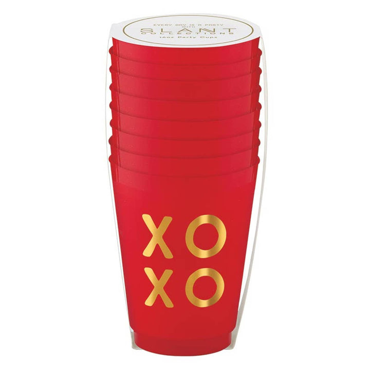 Frost Cup - XOXO: BPA-Free Plastic Slant Collections by Creative Brands Frost Cup - XOXO: BPA-Free Plastic Bonjour Fete - Party Supplies