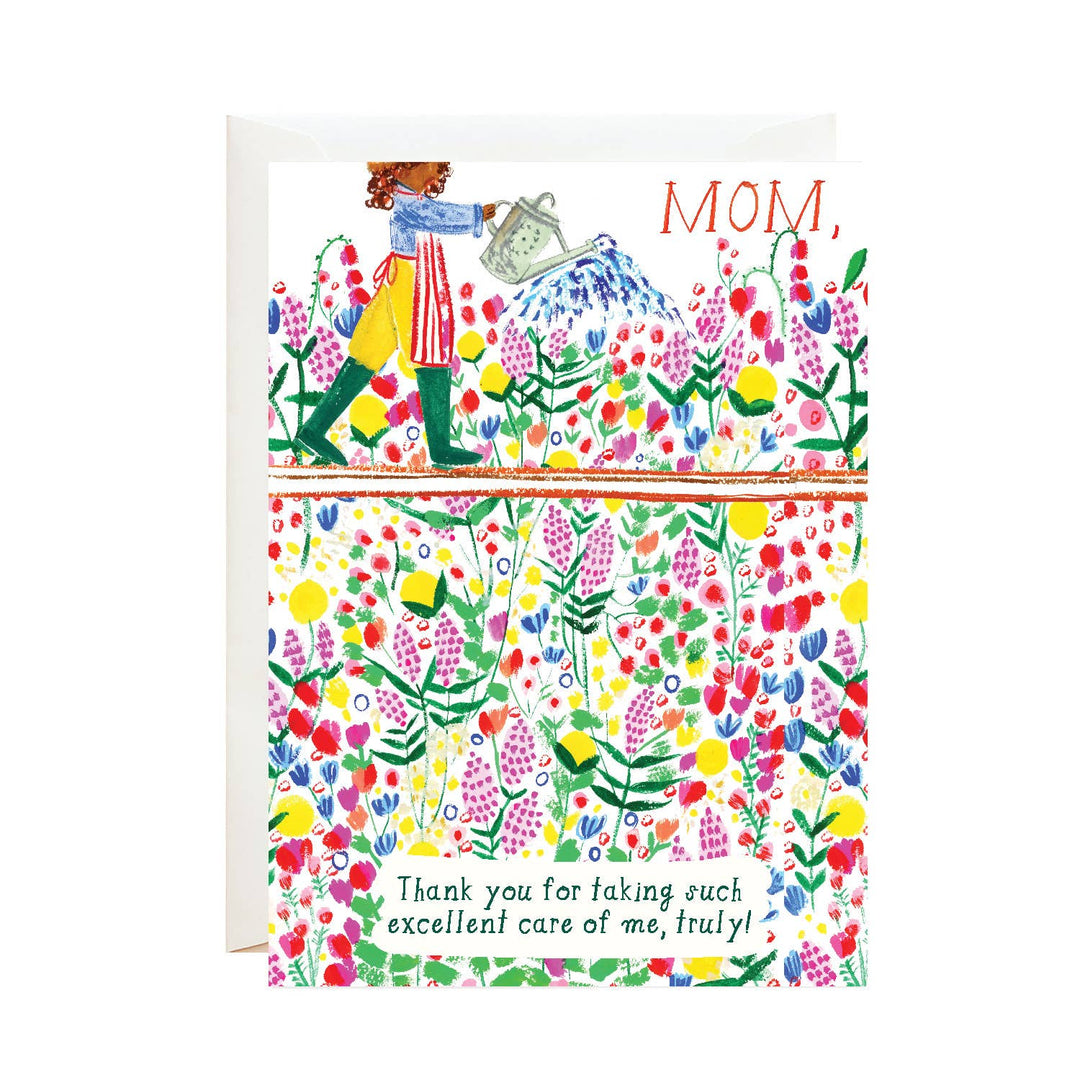 Watering Can - Mother's Day Greeting Card Mr. Boddington's Studio Watering Can - Mother's Day Greeting Card Bonjour Fete - Party Supplies