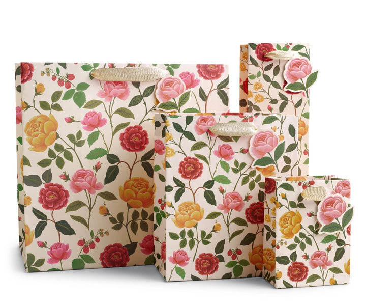 ROSES GIFT BAG Rifle Paper Co. Gift Wrapping ROSES GIFT BAG Bonjour Fete - Party Supplies