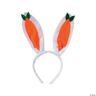 CARROT BUNNY EARS HEADBAND Fun Express Easter Gifts & Basket Fillers CARROT BUNNY EARS HEADBAND Bonjour Fete - Party Supplies