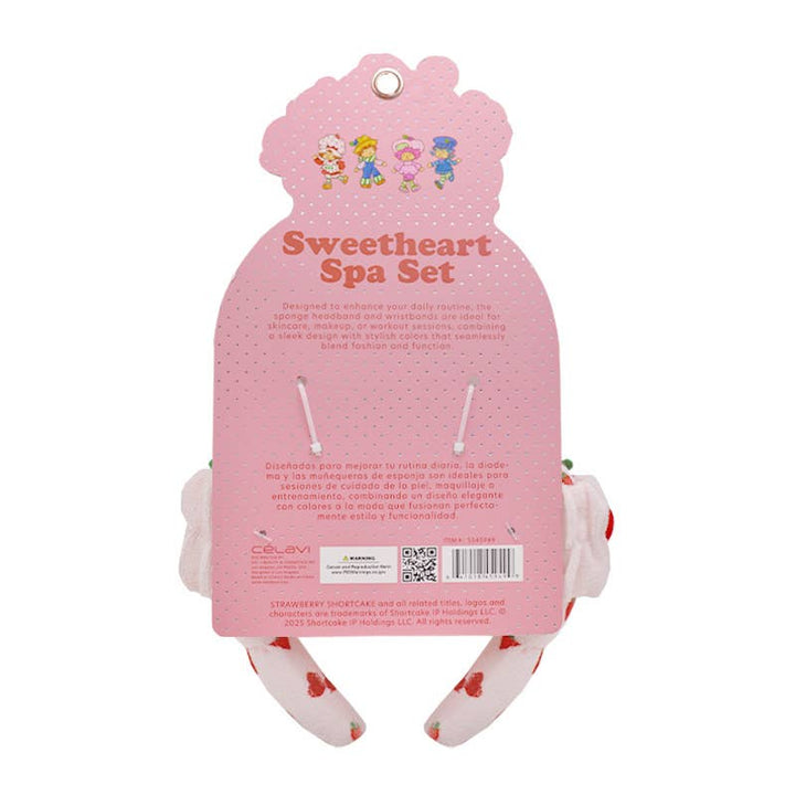 Celavi SS45949 Strawberry Shortcake Sweetheart Spa Set - 12 PINEAPPLE Beauty Celavi SS45949 Strawberry Shortcake Sweetheart Spa Set - 12 Bonjour Fete - Party Supplies