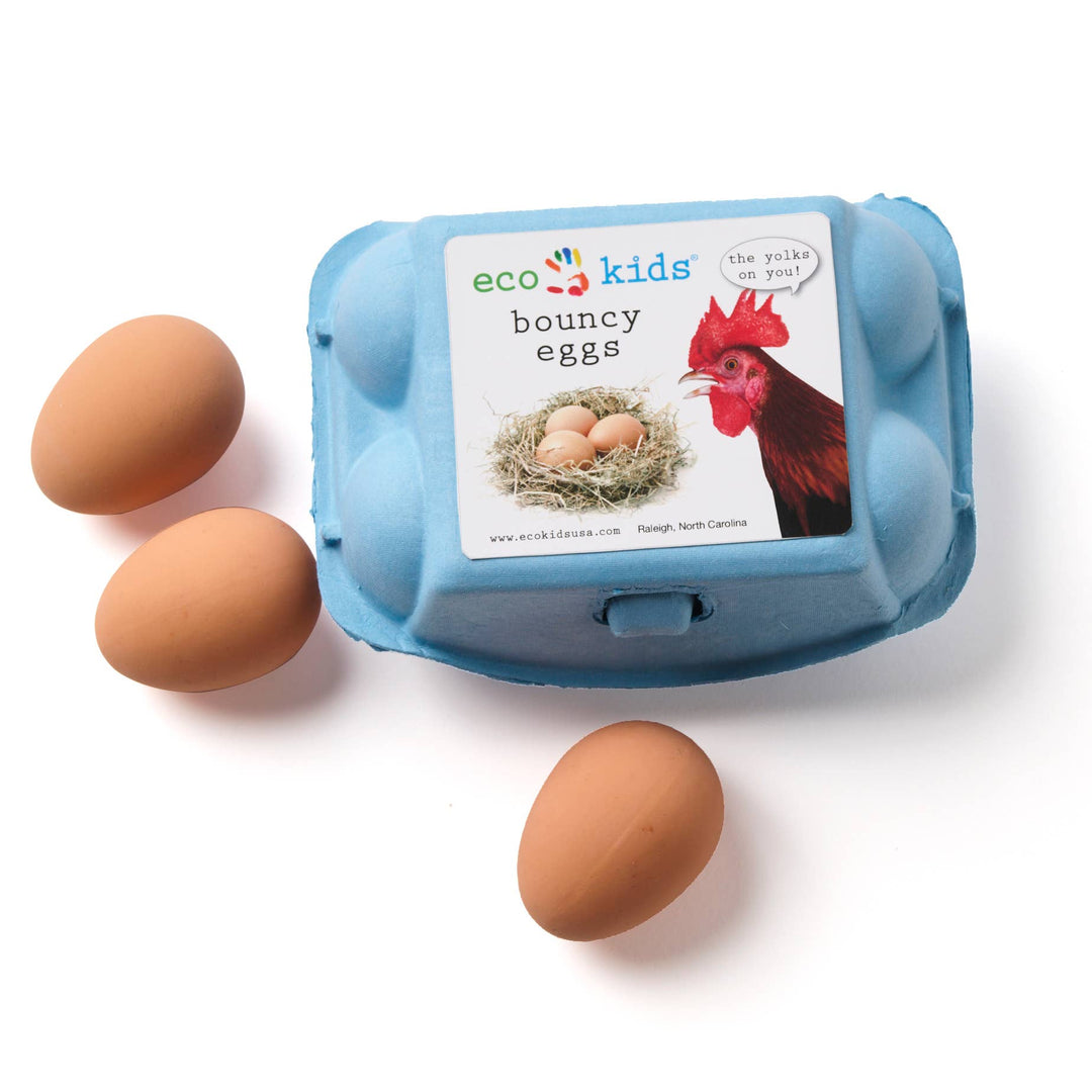 Bouncy eggs - case eco-kids / elseware unplug Bouncy eggs - case Bonjour Fete - Party Supplies