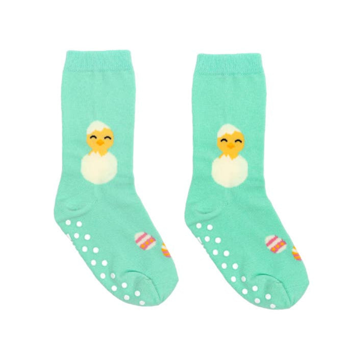 3D Packaged Crew Socks - Kids - Easter - Baby Chick - Green Living Royal 3D Packaged Crew Socks - Kids - Easter - Baby Chick - Green Bonjour Fete - Party Supplies