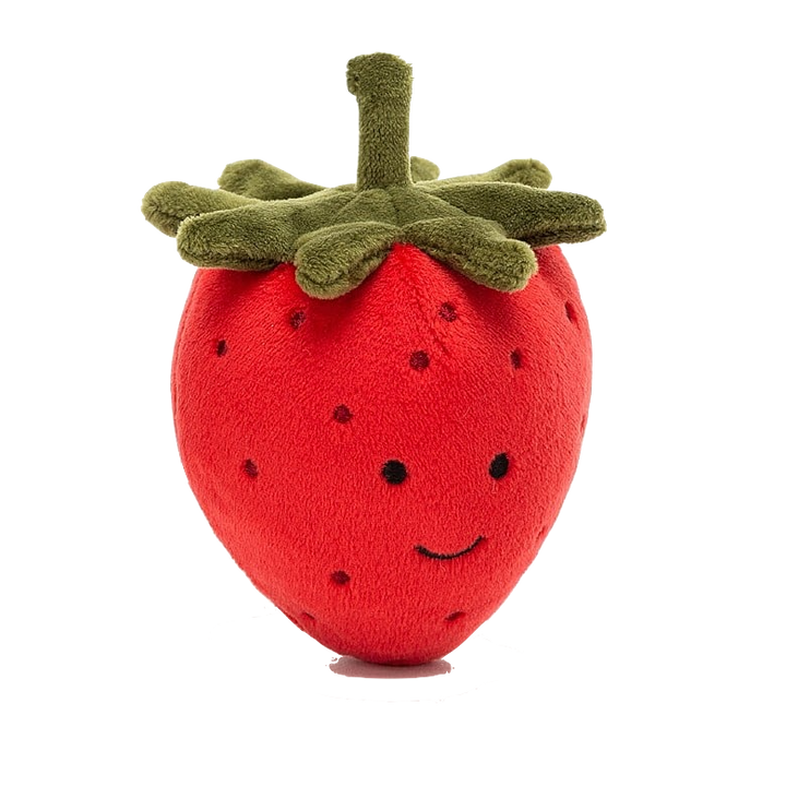 FABULOUS FRUIT STRAWBERRY BY JELLYCAT Jellycat Dolls & Stuffed Animals Bonjour Fete - Party Supplies