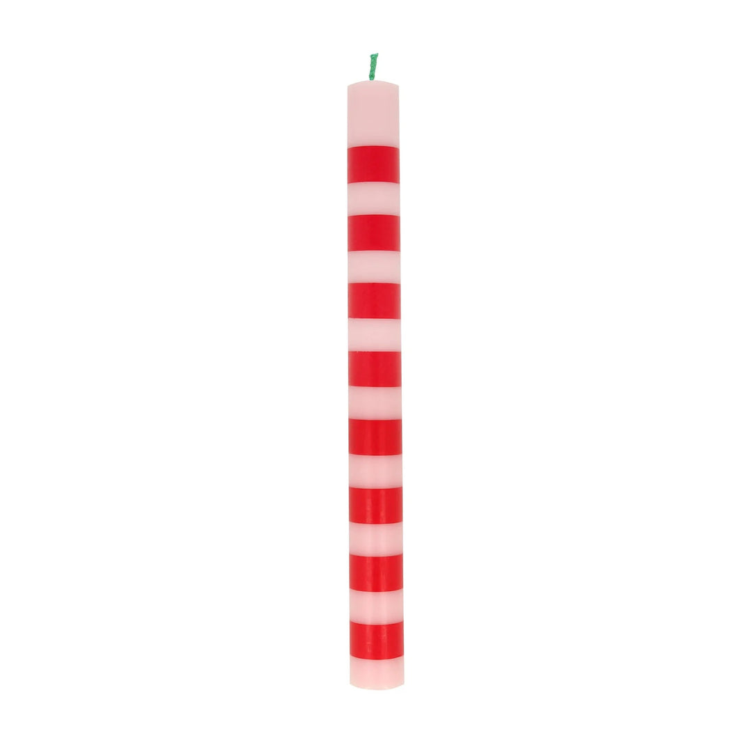 FESTIVE STRIPE TABLE CANDLES Meri Meri Bonjour Fete - Party Supplies