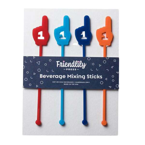 Tailgate Drink Stirrer Sets by Friendlily Press