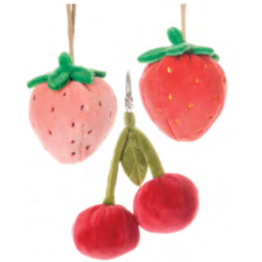 FRUIT KEY RING Bukowski Bears Kid's Accessories & Costumes FRUIT KEY RING Bonjour Fete - Party Supplies