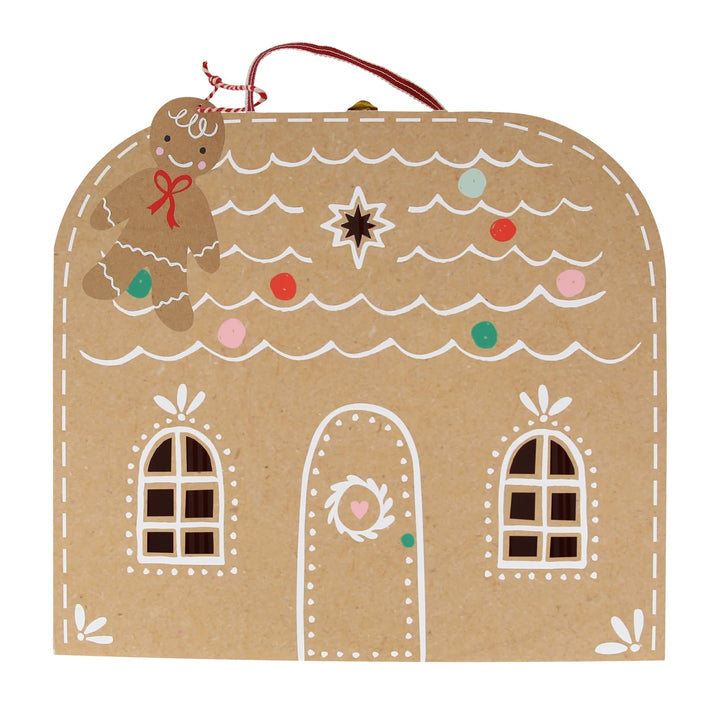 Gingerbread Christmas Eve Suitcase Activity Bonjour Fete Party Supplies Christmas Crafts