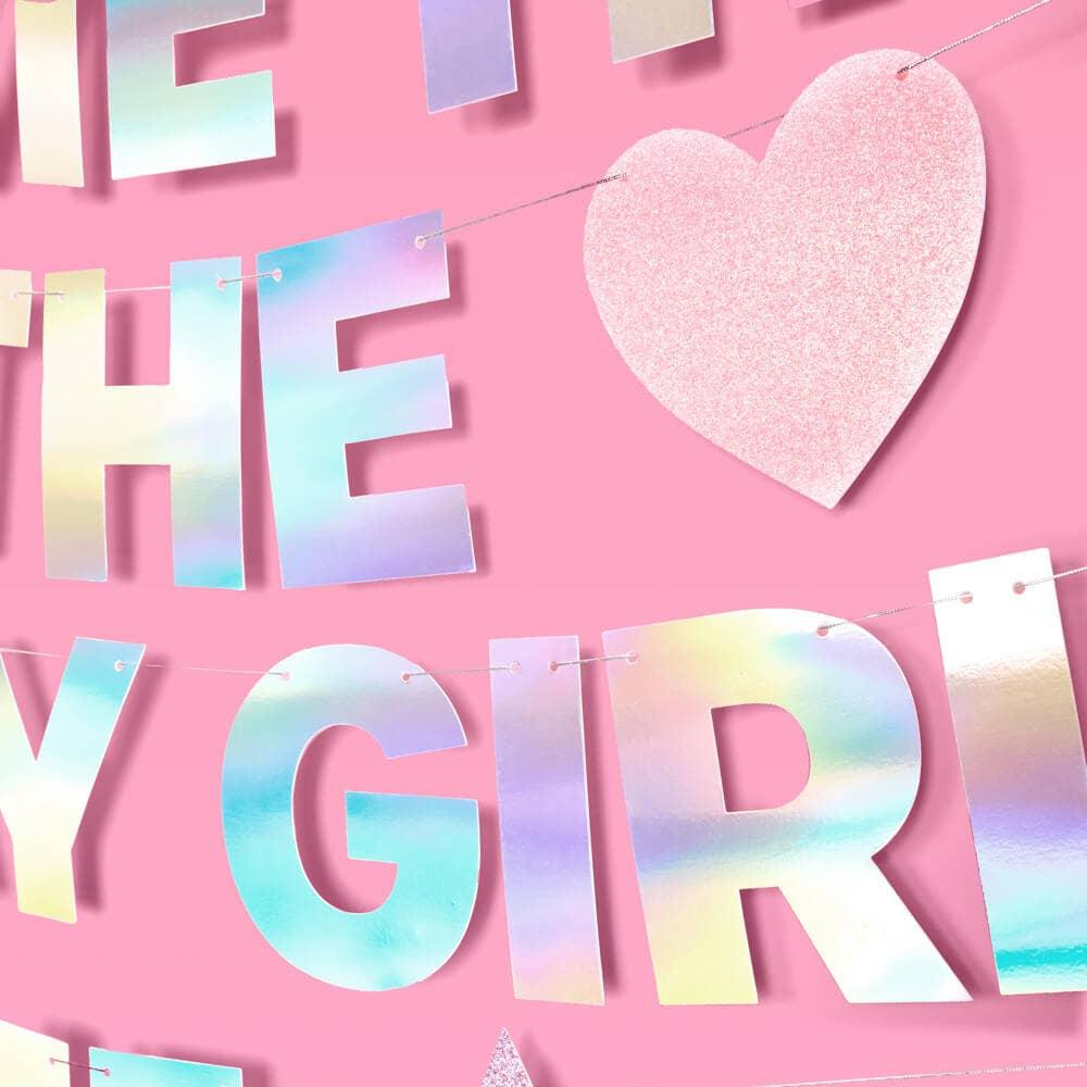 I'M THE BDAY GIRL SWIFTIE BANNER xo, Fetti Garlands & Banners Bonjour Fete - Party Supplies