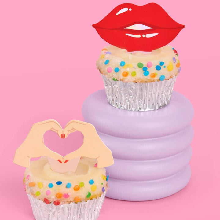 I'M THE PROBLEM SWIFTIE CUPCAKE TOPPERS xo, Fetti Baking Bonjour Fete - Party Supplies