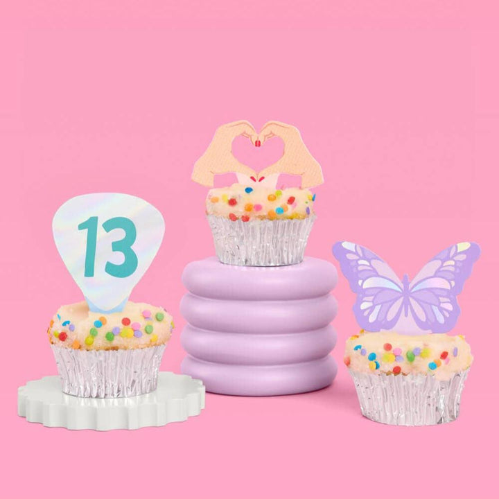 I'M THE PROBLEM SWIFTIE CUPCAKE TOPPERS xo, Fetti Baking Bonjour Fete - Party Supplies