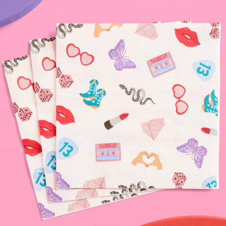 I'M THE PROBLEM SWIFTIE NAPKINS xo, Fetti NAPKINS Bonjour Fete - Party Supplies