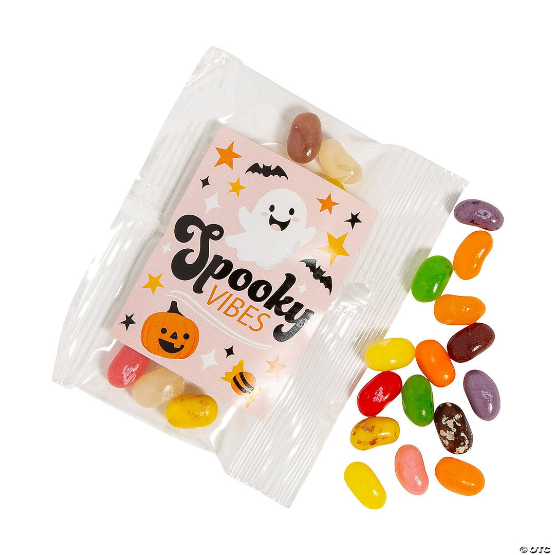 SPOOKY VIBES JELLY BEANS Fun Express Halloween Candy Bonjour Fete - Party Supplies