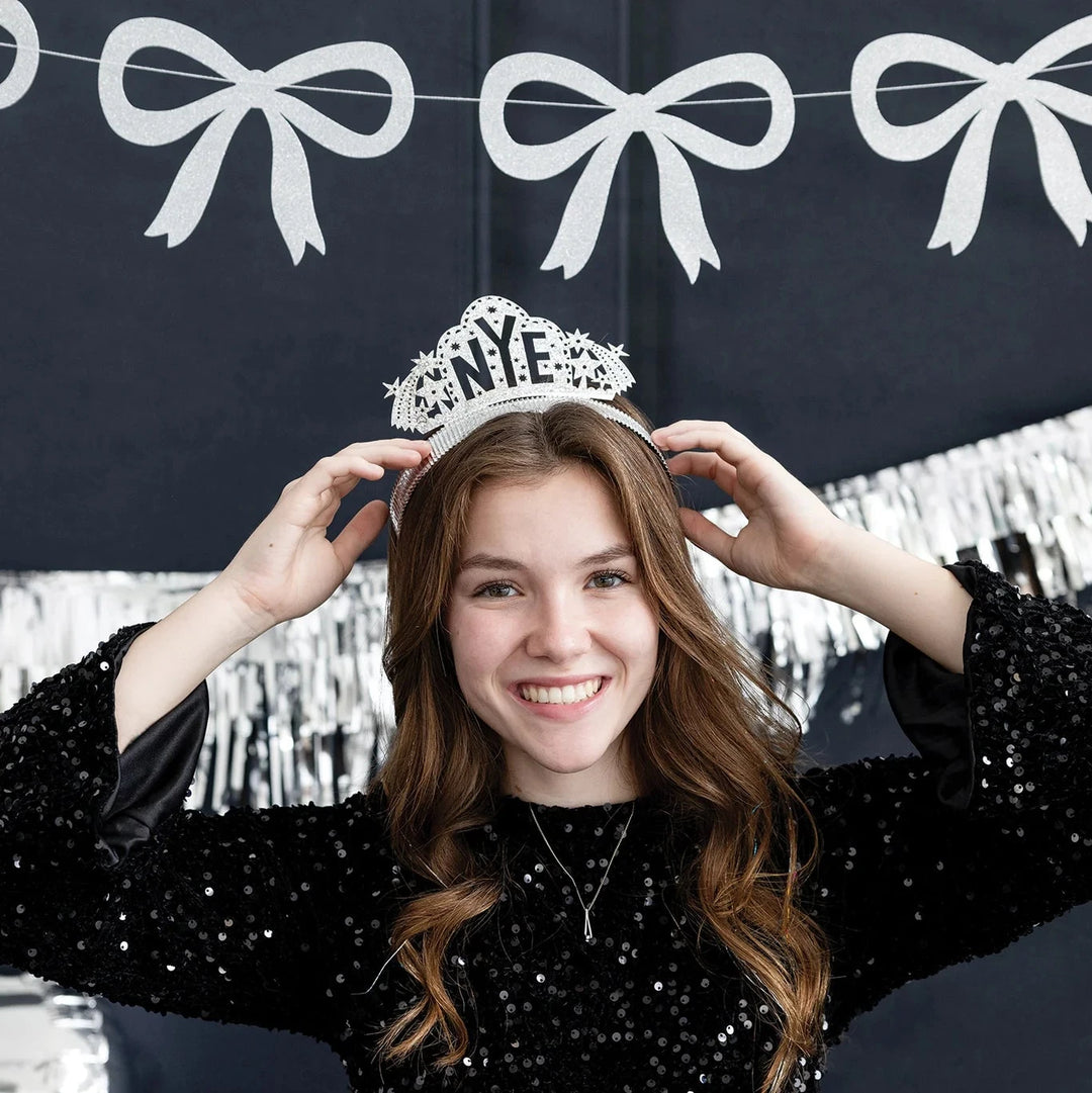 NEW YEAR'S EVE CROWN HEADBANDS My Mind’s Eye New Year's Eve Bonjour Fete - Party Supplies