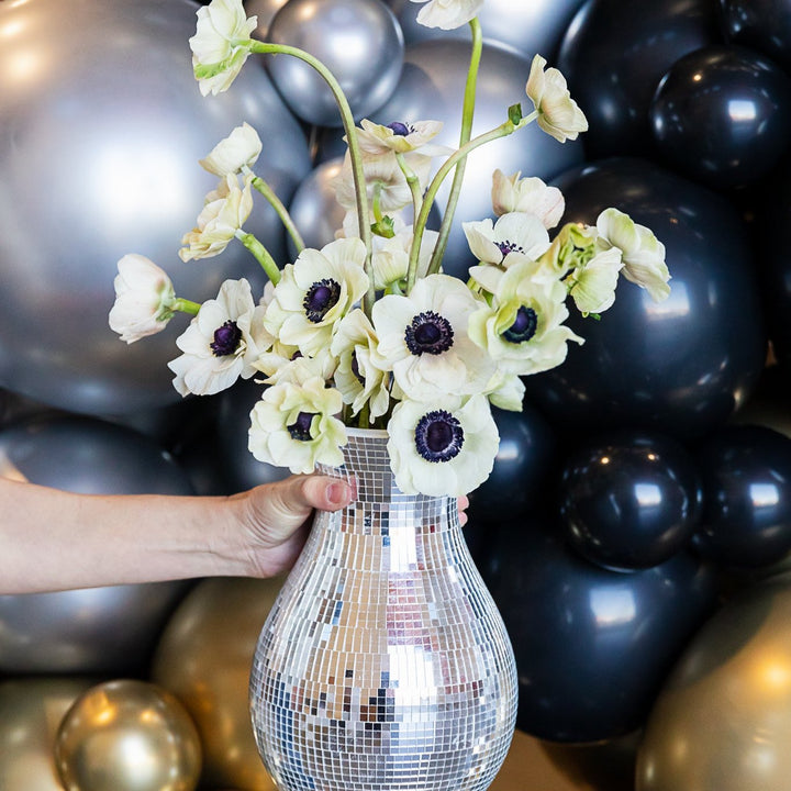 DISCO VASE Accent Decor Christmas Holiday Kitchen & Entertaining DISCO VASE Bonjour Fete - Party Supplies