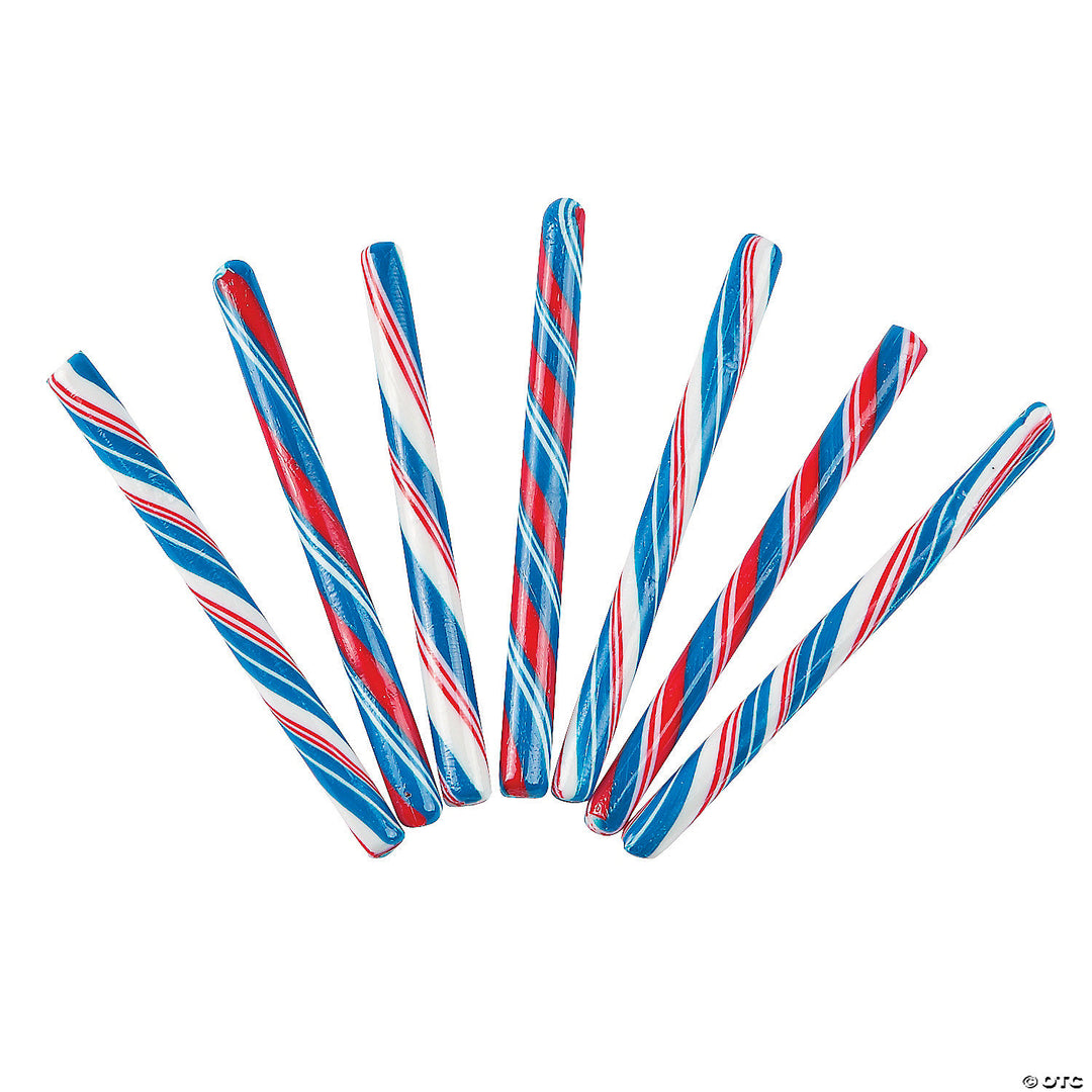 Patriotic Candy Stick Bonjour Fete Party Supplies 4th of July Party