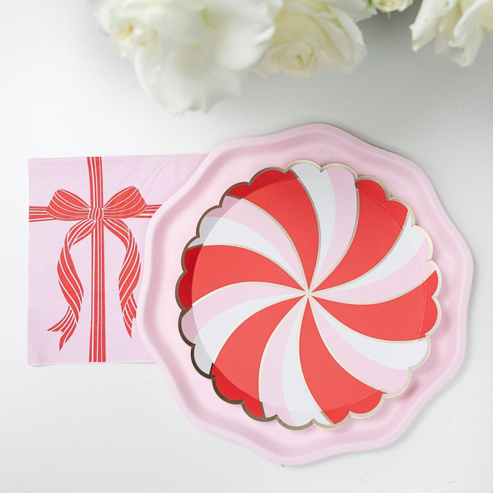 PETAL PINK COMPOSTABLE DINNER PLATES Bonjour Fete Bonjour Fete - Party Supplies