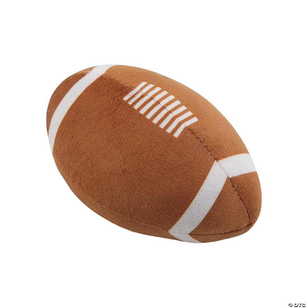 PLUSH FOOTBALL Fun Express Dolls & Stuffed Animals PLUSH FOOTBALL Bonjour Fete - Party Supplies