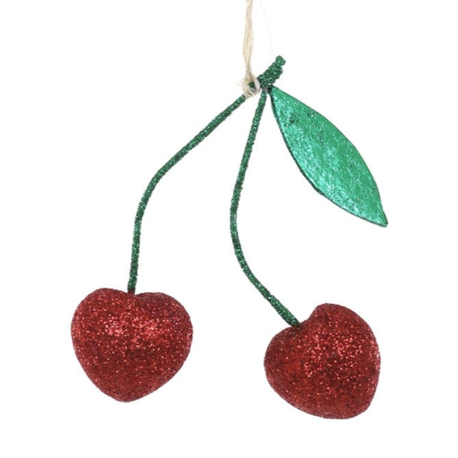 CHERRY HEARTS ORNAMENT BY CODY FOSTER