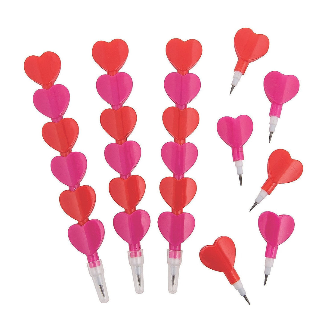 HEART TO HEART STACKING CRAYON – Bonjour Fête