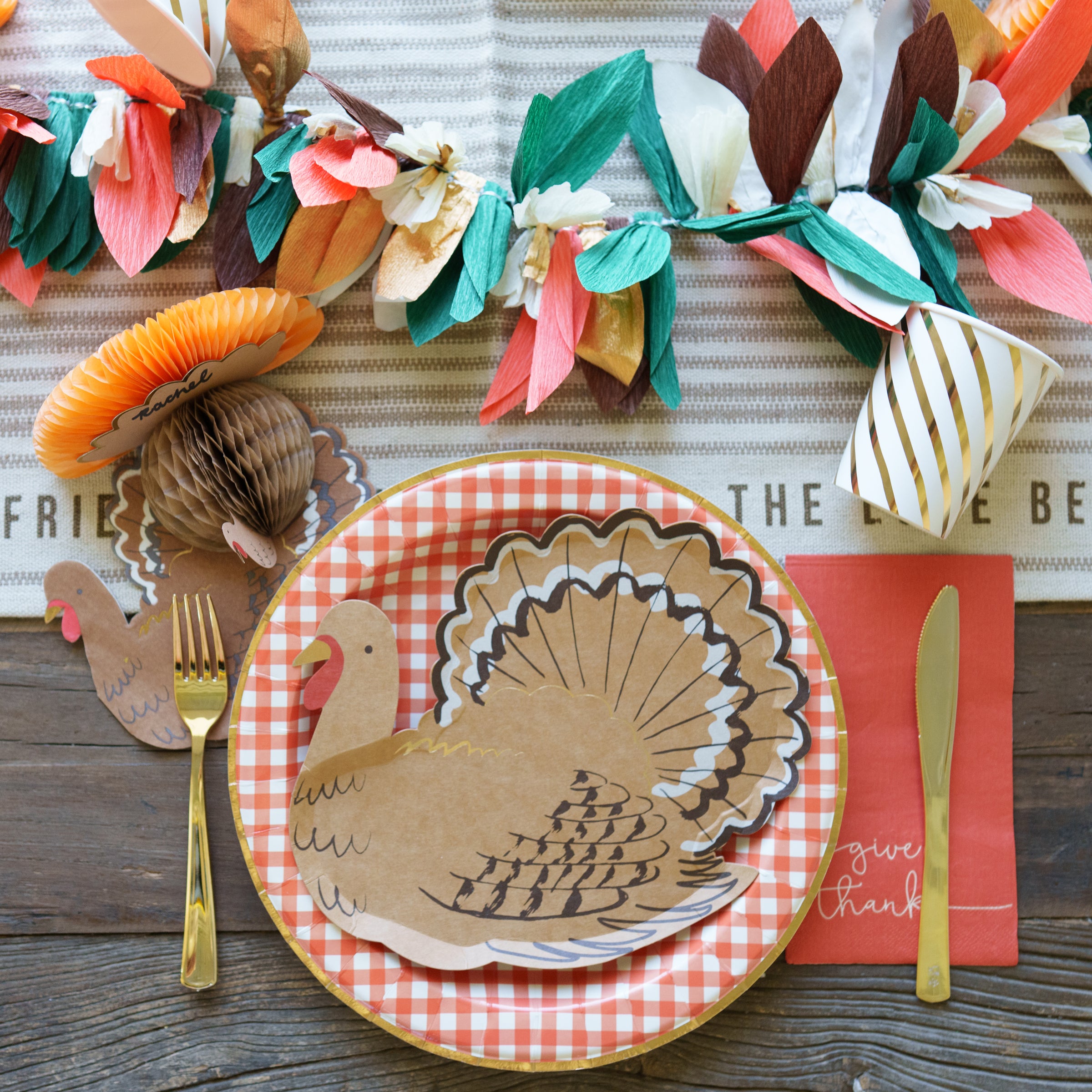Thanksgiving Cups Disposable Party Set WITH Lids and Straws Grateful  Thankful Blessed Fall Turkey Day Decorations Dinner Cup Turkey Day