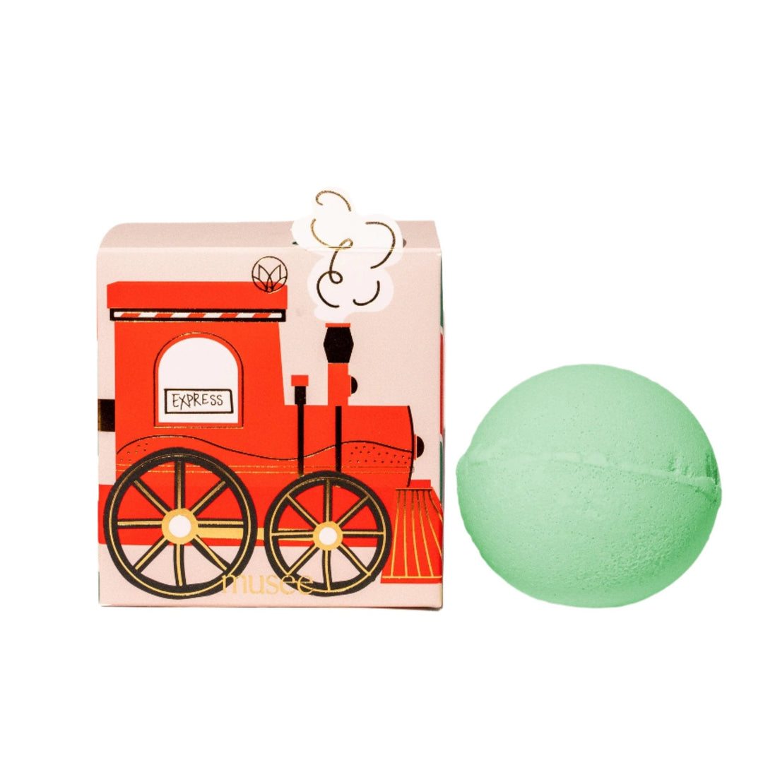 Christmas Train Bath Balm Musee Bath Balm Christmas Train Bath Balm Bonjour Fete - Party Supplies