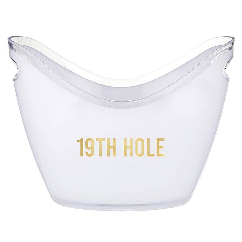 19th Hole Acrylic Beverage Bucket Bonjour Fete Party Supplies Sports