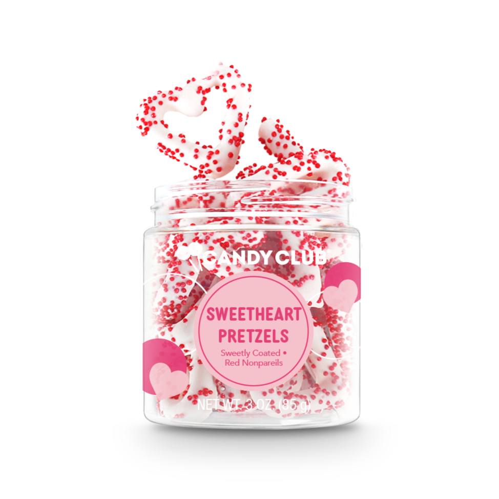 Sweetheart Pretzels *VALENTINE'S COLLECTION* Candy Club 0 Faire Bonjour Fete - Party Supplies