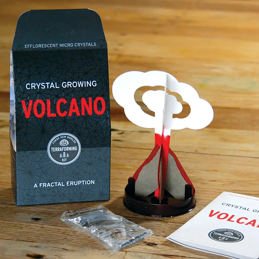 CRYSTAL GROWING VOLCANO Copernicus Toys 0 Faire Bonjour Fete - Party Supplies