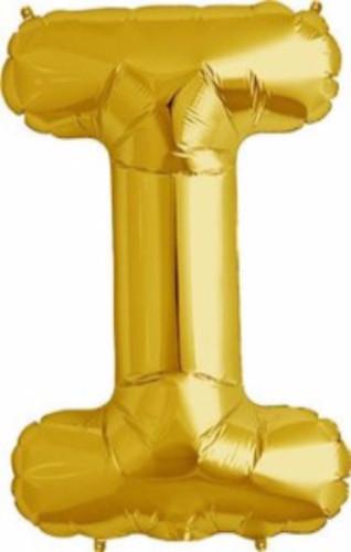 Northstar Balloons Gold Number Balloon: Nine, 34 inches 