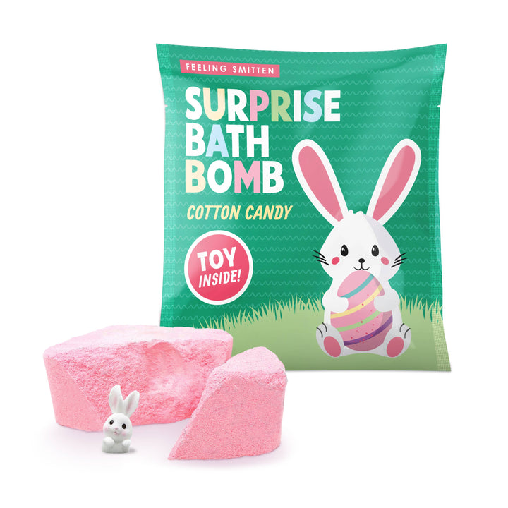 Easter Cotton Candy Surprise Bath Bomb Feeling Smitten Bonjour Fete - Party Supplies