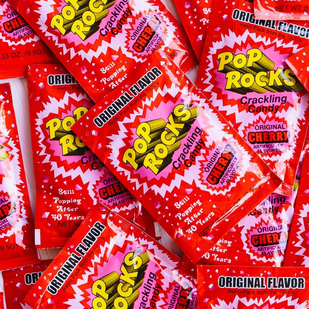 CHERRY POP ROCKS CANDY - VINTAGE EDITION Amazon Candy Bonjour Fete - Party Supplies