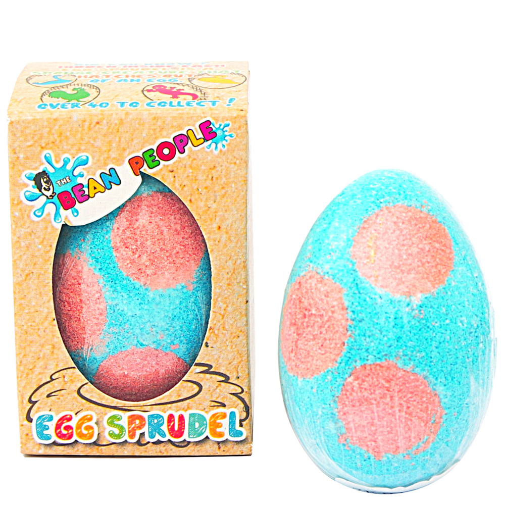 EGG SPRUDEL BATH BOMB BY THE BEAN PEOPLE The Bean People Bonjour Fete - Party Supplies