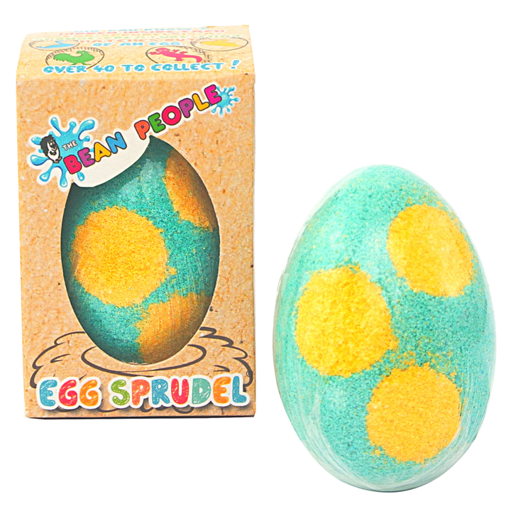 EGG SPRUDEL BATH BOMB BY THE BEAN PEOPLE The Bean People Bonjour Fete - Party Supplies