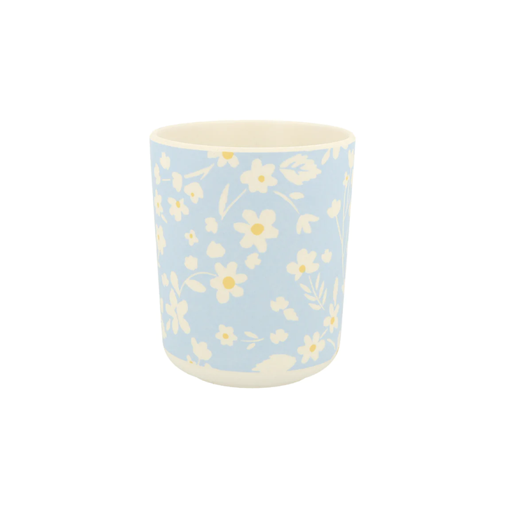 FLORAL REUSABLE BAMBOO CUPS Meri Meri Cups Bonjour Fete - Party Supplies