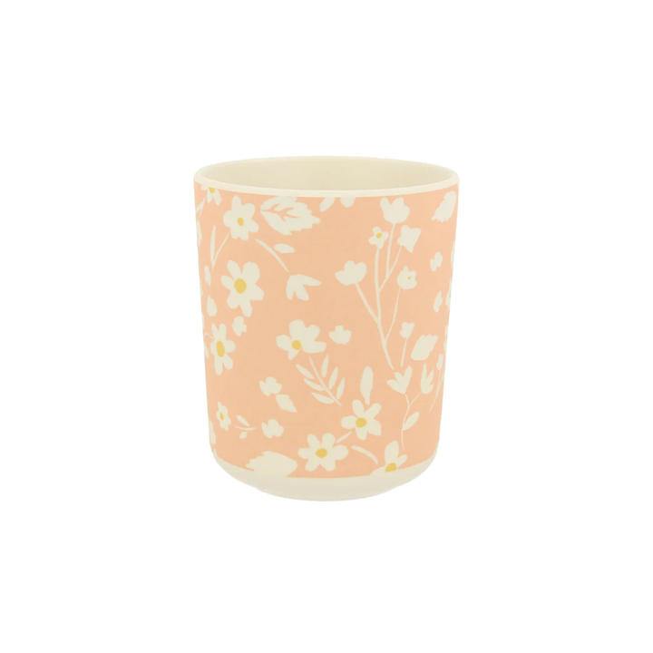 FLORAL REUSABLE BAMBOO CUPS Meri Meri Cups Bonjour Fete - Party Supplies