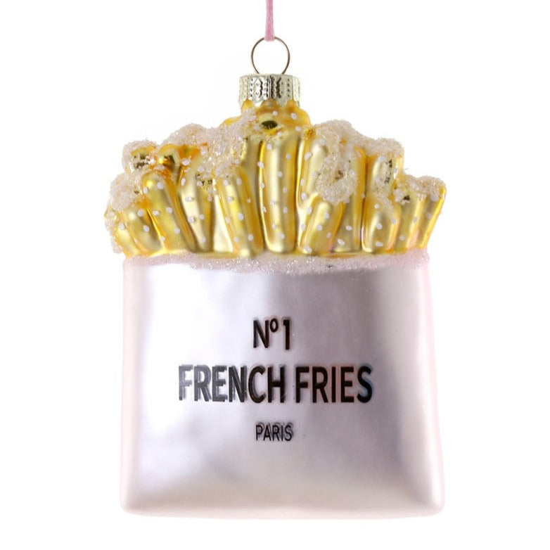 FANCY FRENCH FRIES ORNAMENT BY CODY FOSTER Cody Foster Co. Christmas Ornament Bonjour Fete - Party Supplies