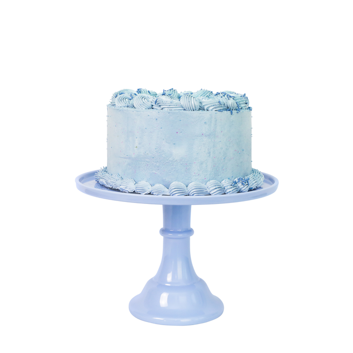 WEDGEWOOD BLUE MELAMINE CAKE STAND