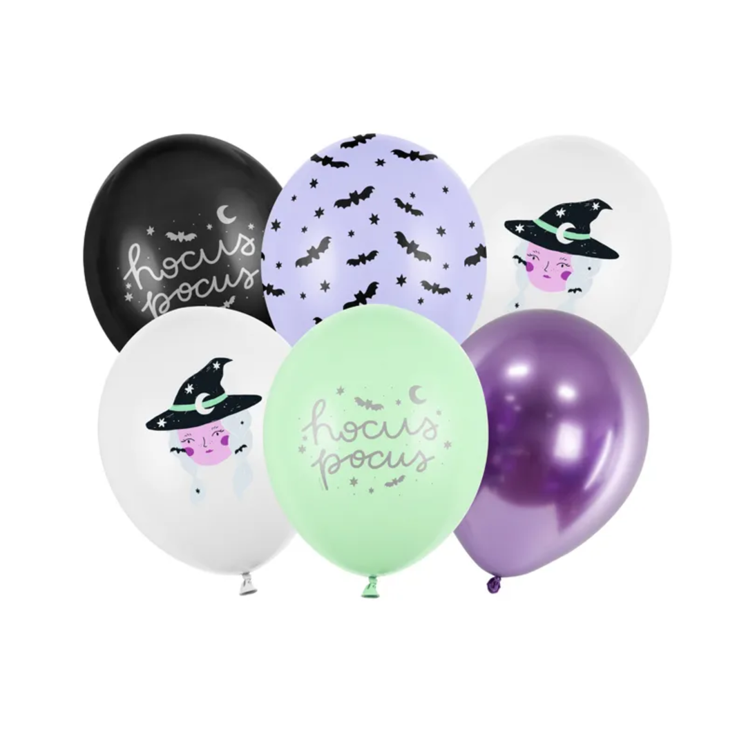 WITCH MIX BALLOONS Party Deco Halloween Party Decorations Bonjour Fete - Party Supplies