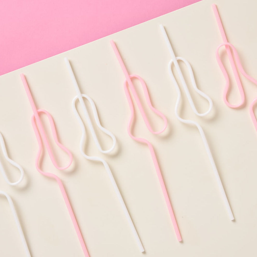 Green Penis Straws and Bride Straw Bachelorette Party Favor Party
