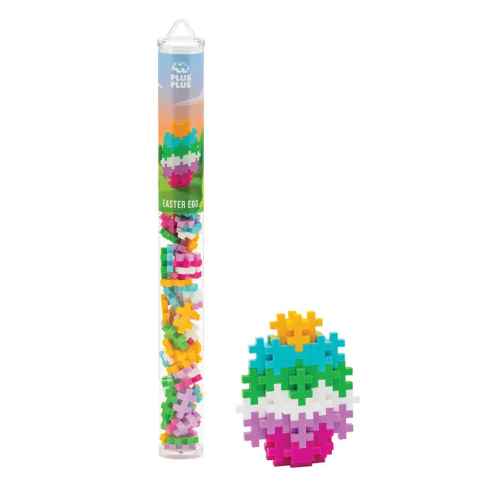 PLUS PLUS EASTER EGG MINI MAKER TUBE Plus Plus Kid's Party Favors Bonjour Fete - Party Supplies