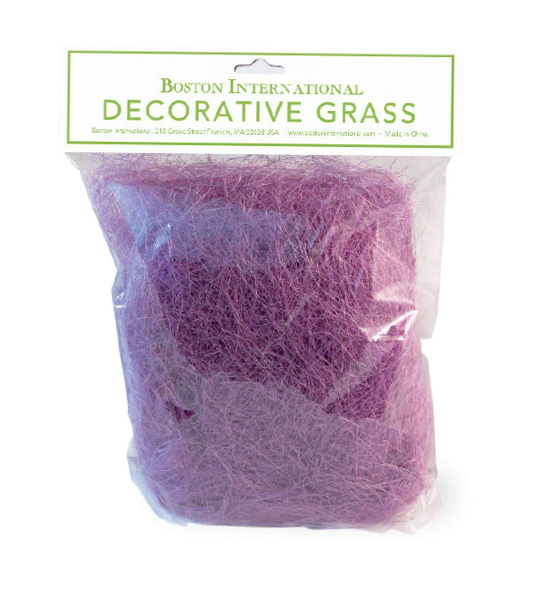 DECORATIVE EASTER GRASS - PURPLE Boston International Easter Baskets Bonjour Fete - Party Supplies