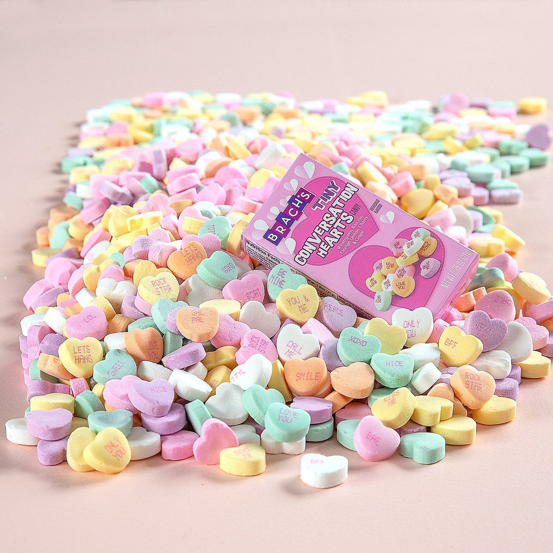 Brach's Candy, Conversation Hearts, Tiny - 7 oz